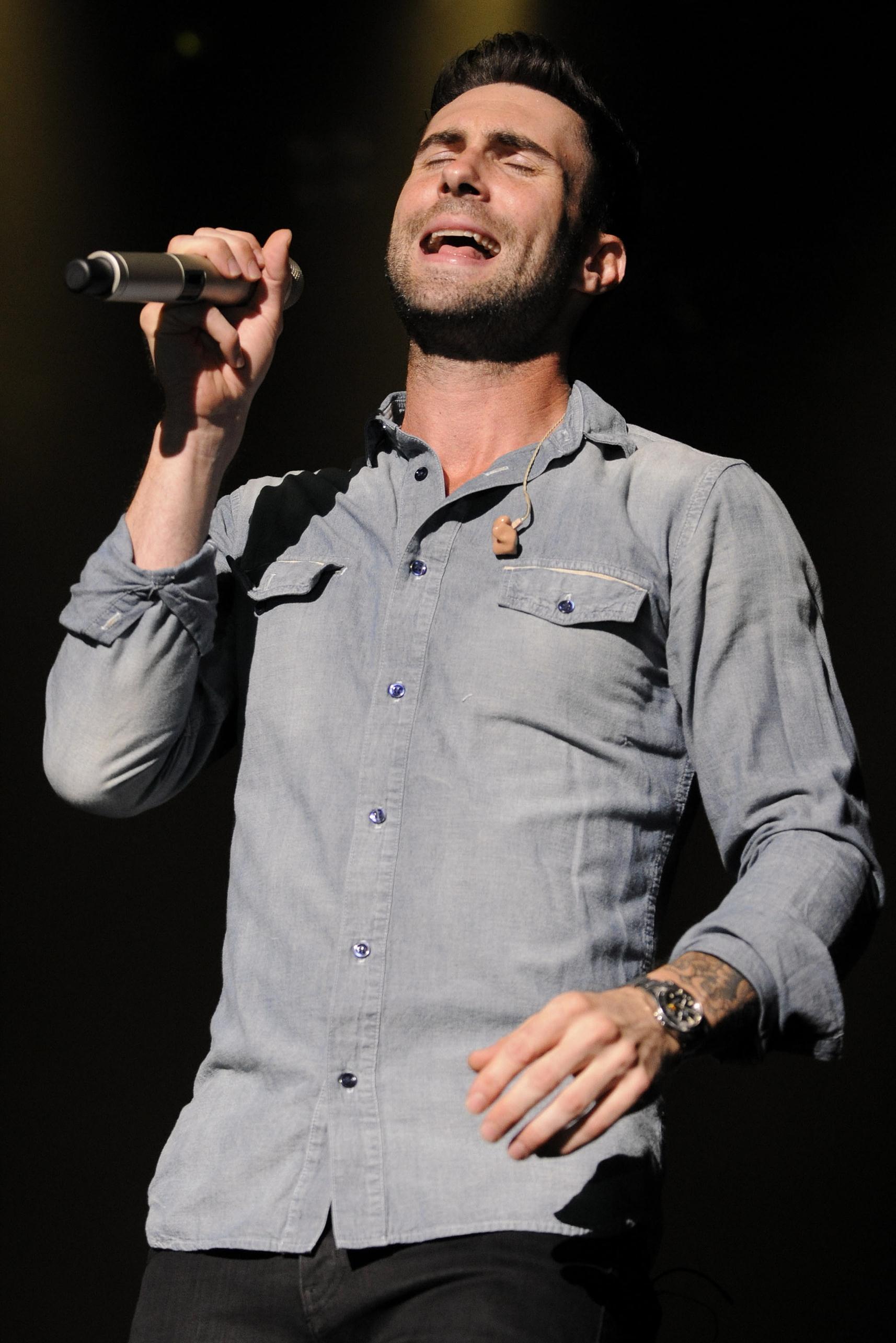 Adam Levine of Maroon 5 performs live at the 'Molson' pictures | Picture 63579